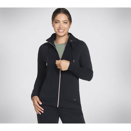 Skechers Skechluxe Elevate Hooded Jacket Black