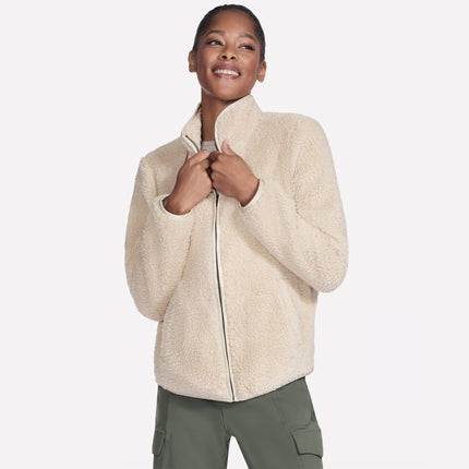 Skechers JA218 Skech-Sherpa Jacket Cream