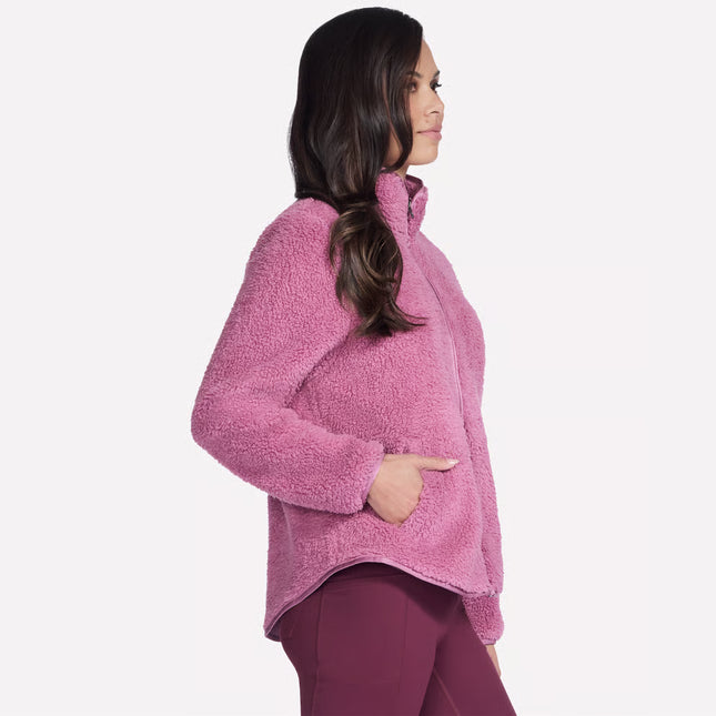 Skechers JA218 Skech-Sherpa Jacket Rose