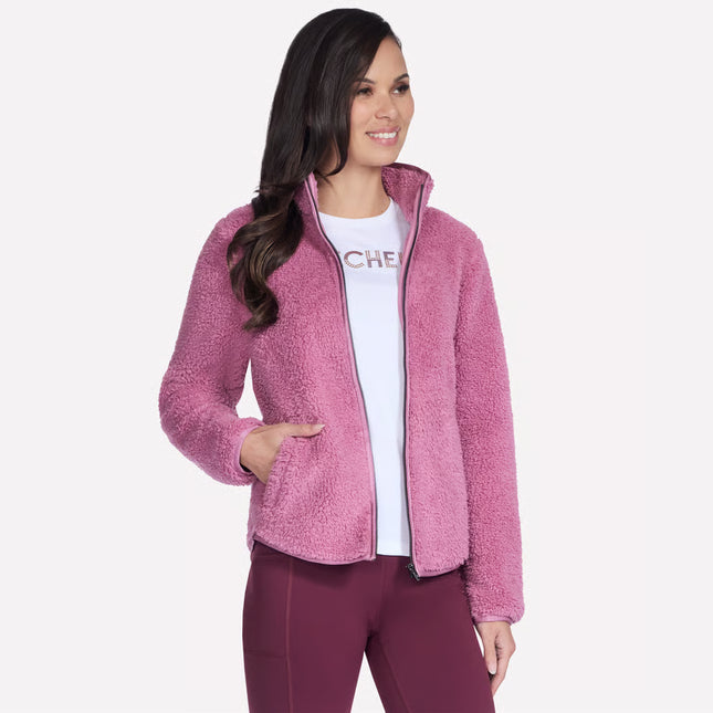 Skechers JA218 Skech-Sherpa Jacket Rose
