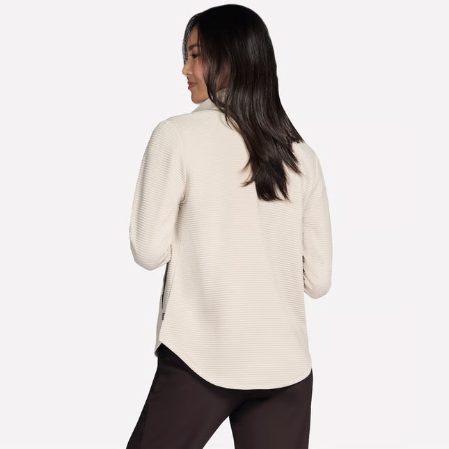 Skechers JA78 The Go Walk Shine Jacket Off White