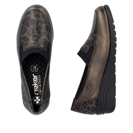 Rieker L5351-90 Brown / Print