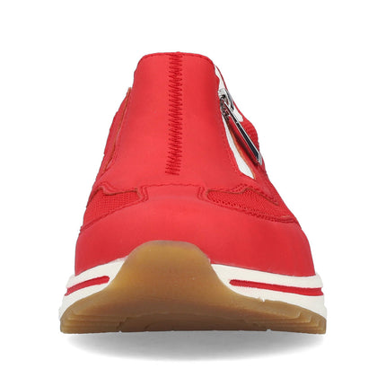 Rieker L5854-33 Red Ladies Trainers