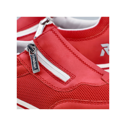 Rieker L5854-33 Red Ladies Trainers