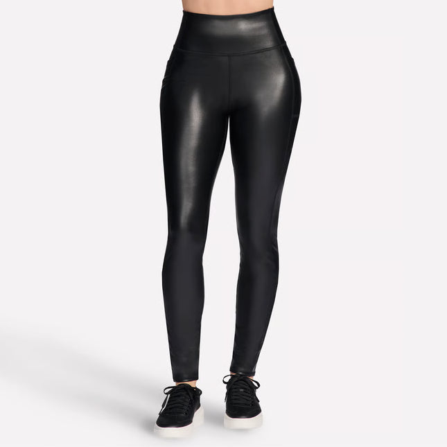 Skechers LG57 Go Walk Full Length High-Waisted Sleek Legging Black
