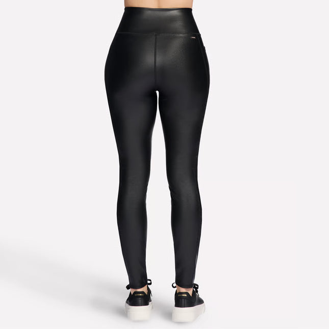 Skechers LG57 Go Walk Full Length High-Waisted Sleek Legging Black