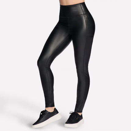 Skechers LG57 Go Walk Full Length High-Waisted Sleek Legging Black