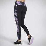 Skechers LG5 Gostretch Leggings Black Floral