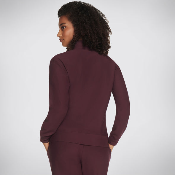 Skechers Goluxe Rib 1/4 Zip BUPK