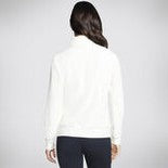 Skechers GoLuxe Rib 1/4 Zip Off White