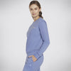 Skechers Skech-Sweats Signature Pullover Crew Purple Rose