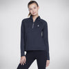 Skechers LT4 Knits UltraGo 1/4 ZIP Charcoal