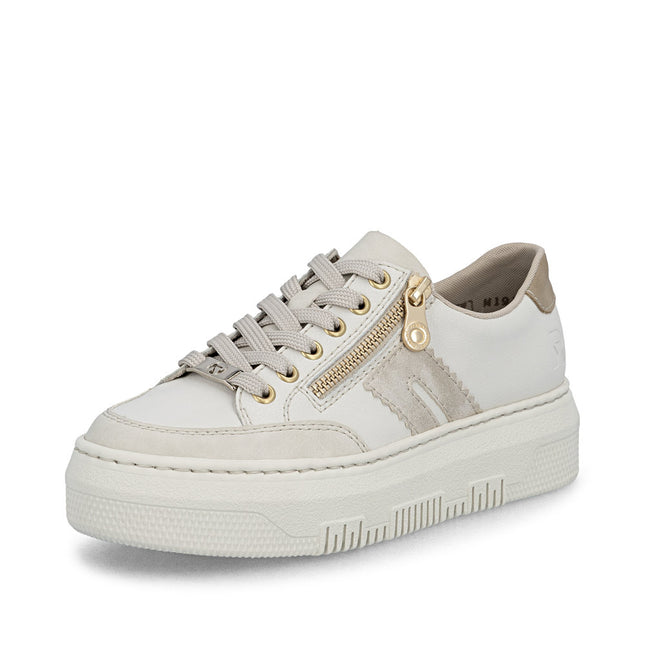 Rieker M1912-80 White Ladies Trainers