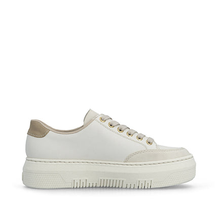Rieker M1912-80 White Ladies Trainers