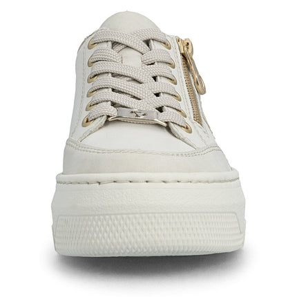 Rieker M1912-80 White Ladies Trainers
