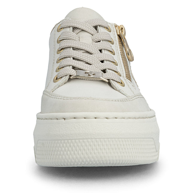Rieker M1912-80 White Ladies Trainers