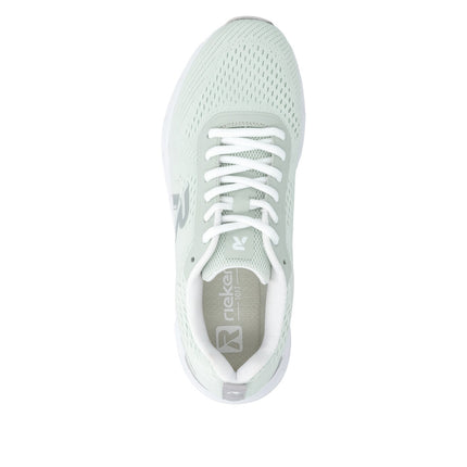 Rieker M9006-52 Green Ladies Trainers