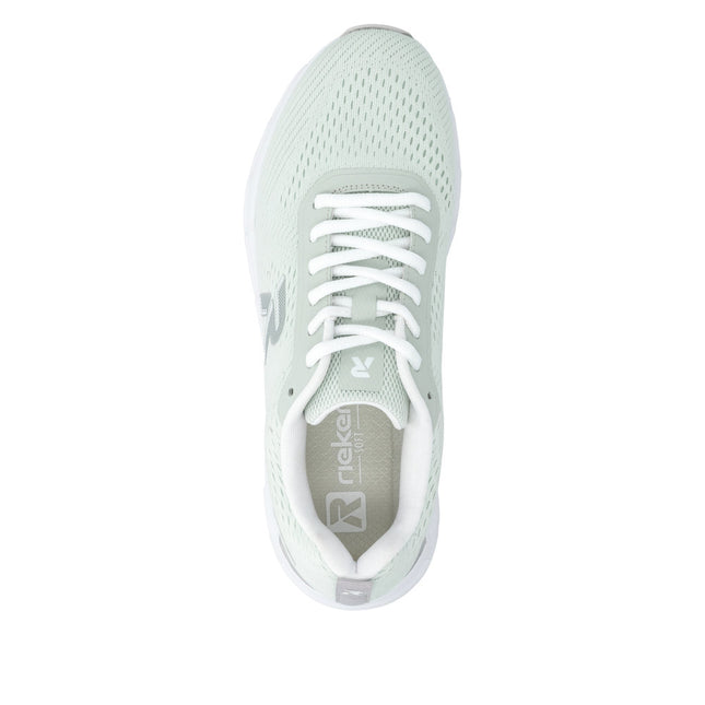 Rieker M9006-52 Green Ladies Trainers