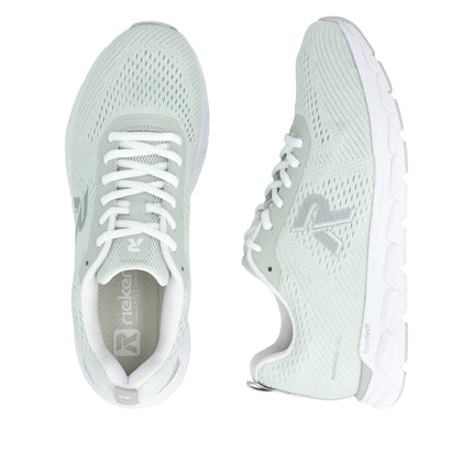 Rieker M9006-52 Green Ladies Trainers