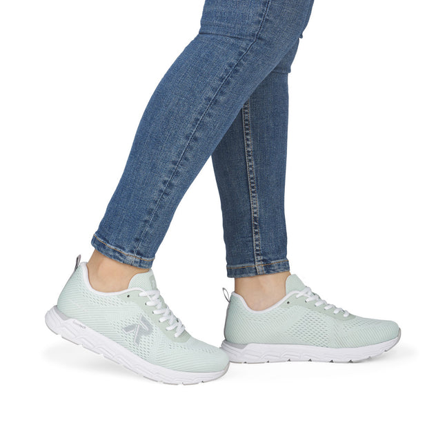 Rieker M9006-52 Green Ladies Trainers