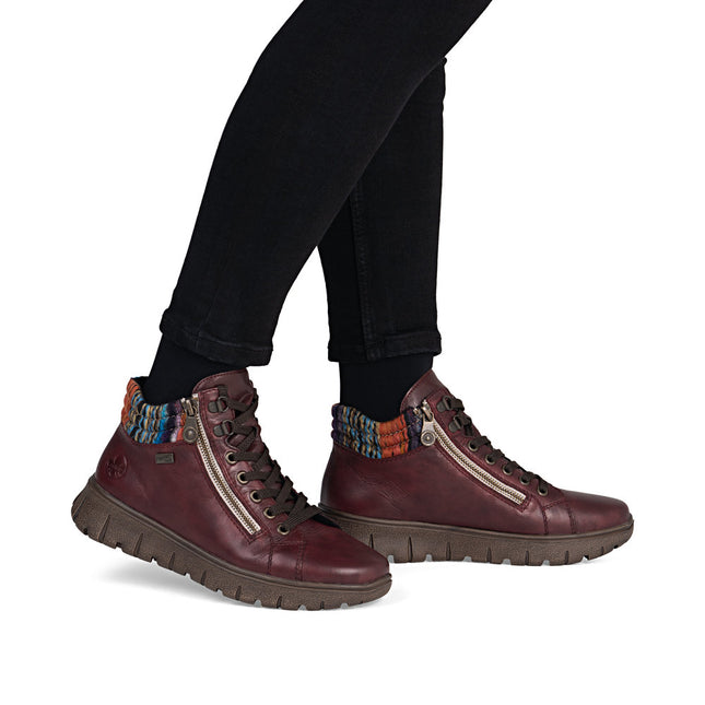 Rieker N1305-35 Burgundy