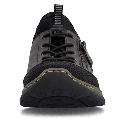 Rieker N3267-25 Brown Ladies Casual Slip-In Shoes