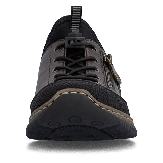 Rieker N3267-25 Brown Ladies Casual Slip-In Shoes