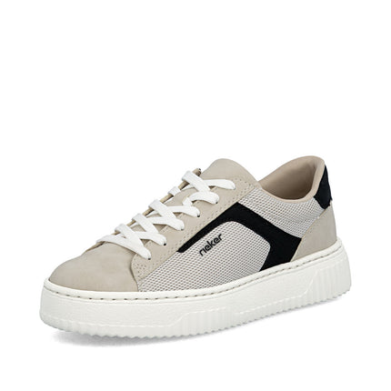 Rieker N9900-60 Beige Ladies Trainers
