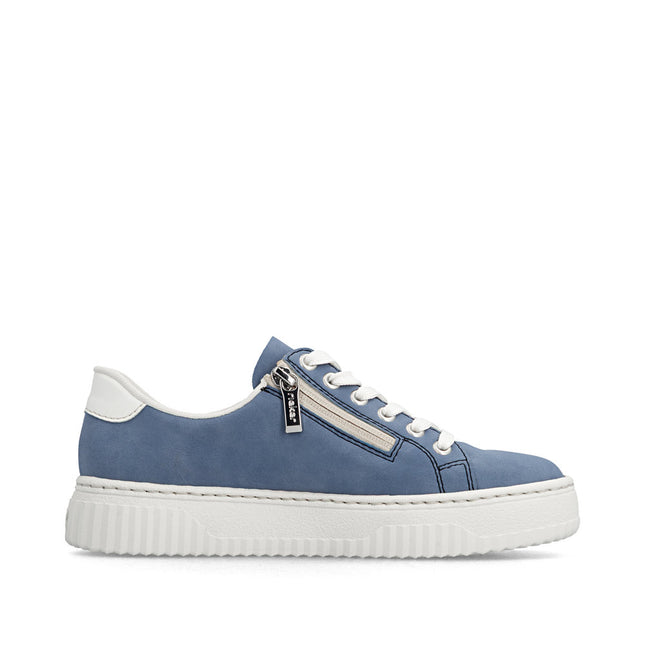 Rieker N9920-14 Blue Ladies Trainers