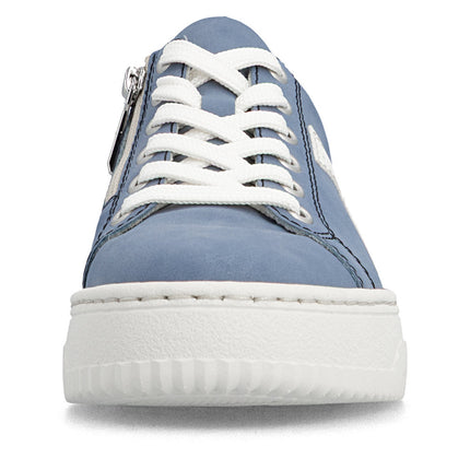 Rieker N9920-14 Blue Ladies Trainers