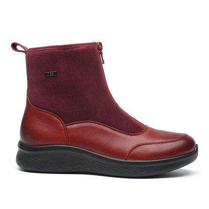 G Comfort P-817RK Burgundy Wide Fit Boot