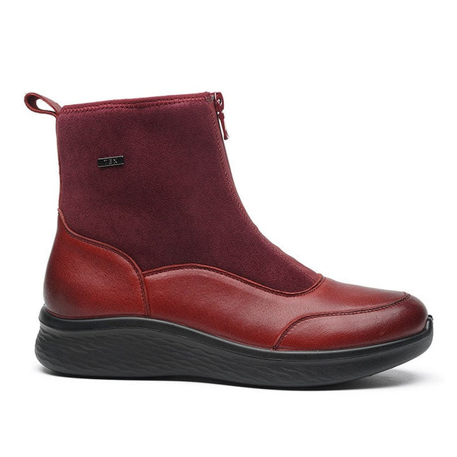 G Comfort P-817RK Burgundy Wide Fit Boot
