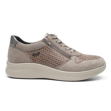G Comfort P-819GF Grey Wide Fit Trainer