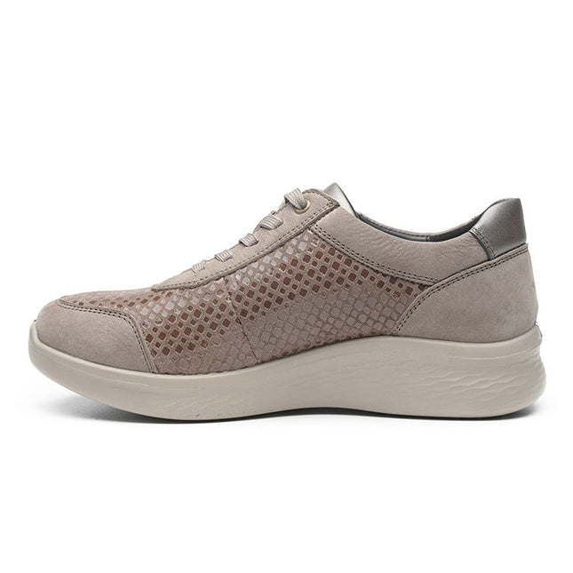 G Comfort P-819GF Grey Wide Fit Trainer