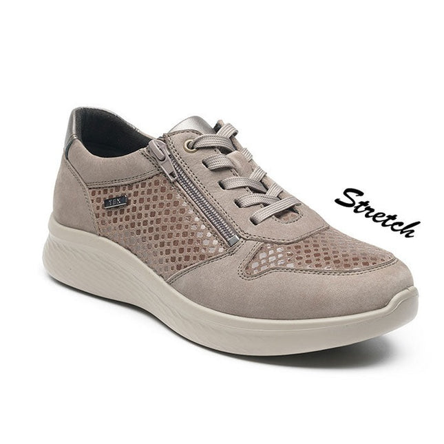 G Comfort P-819GF Grey Wide Fit Trainer