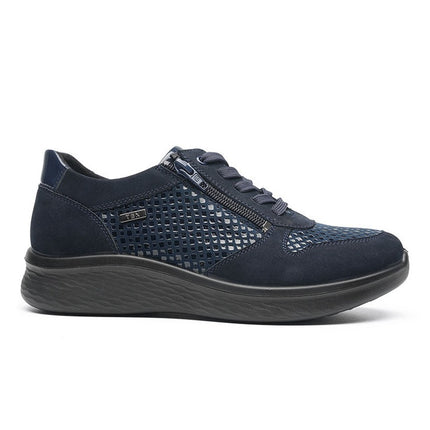 G Comfort P-819LF Navy Wide Fit Trainer