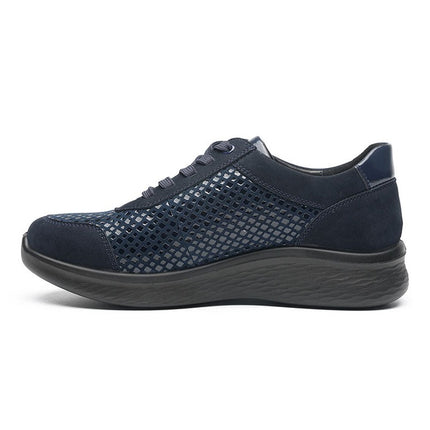G Comfort P-819LF Navy Wide Fit Trainer
