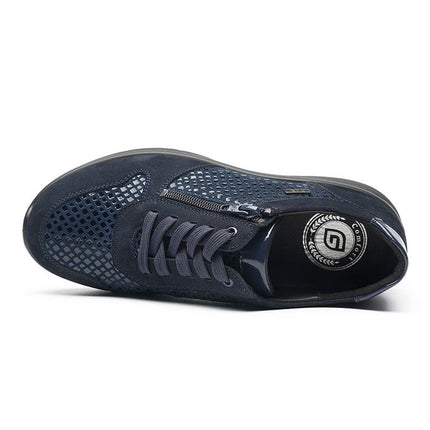G Comfort P-819LF Navy Wide Fit Trainer
