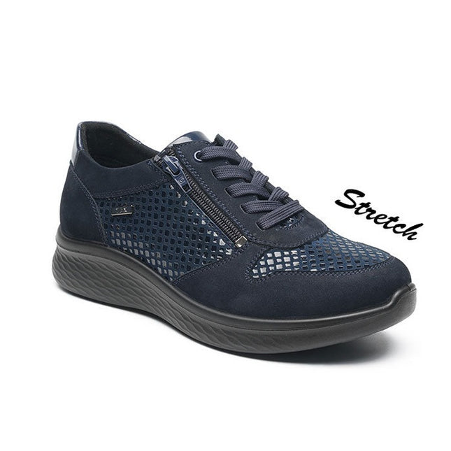 G Comfort P-819LF Navy Wide Fit Trainer