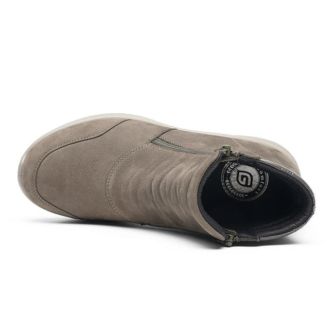 G Comfort P-825G Grey Wide Fit Boot