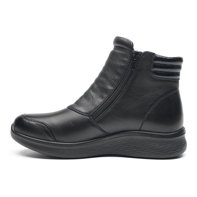 G Comfort P-825S Black Wide Fit Boot
