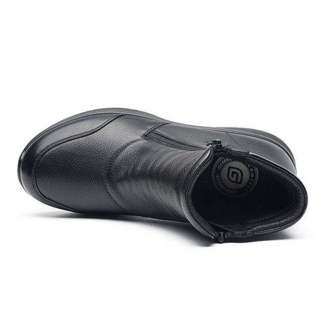 G Comfort P-825S Black Wide Fit Boot