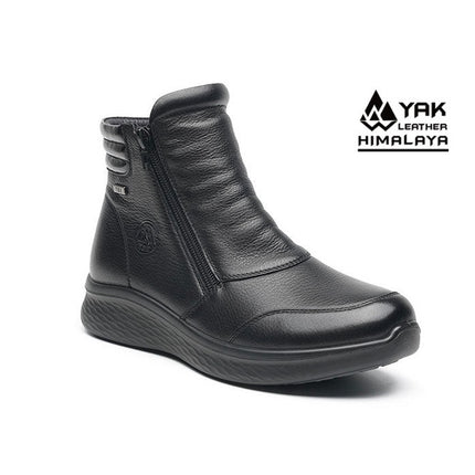G Comfort P-825S Black Wide Fit Boot
