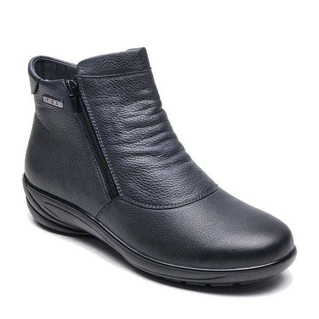 G Comfort P-9521L Navy Wide Fit Boot