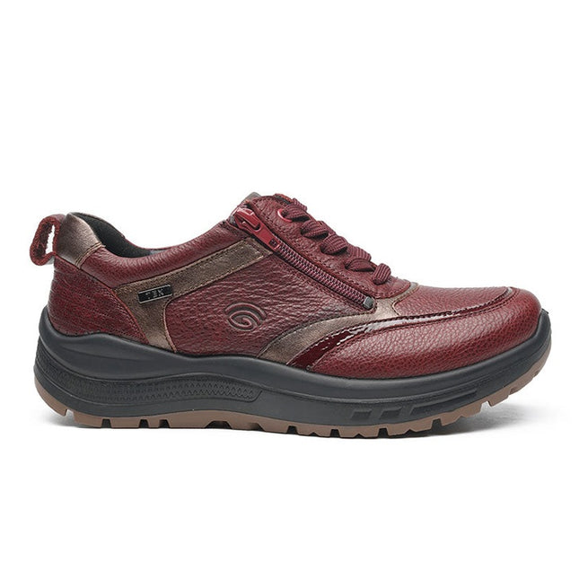 G Comfort R-55812R Burgundy Wide Fit Trainer