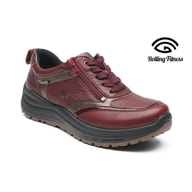G Comfort R-55812R Burgundy Wide Fit Trainer