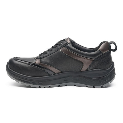 G Comfort R-55812S Black Wide Fit Trainer