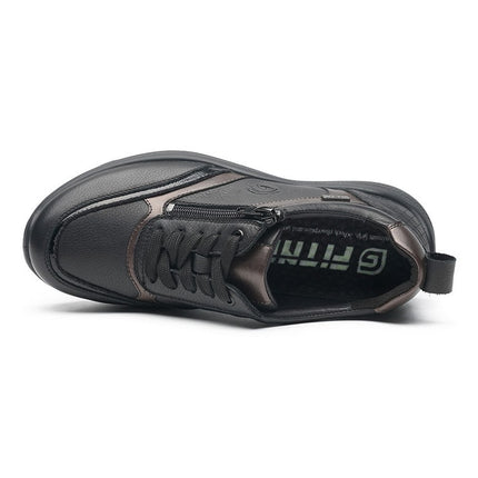 G Comfort R-55812S Black Wide Fit Trainer