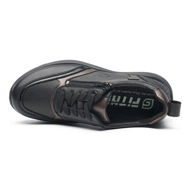 G Comfort R-55812S Black Wide Fit Trainer