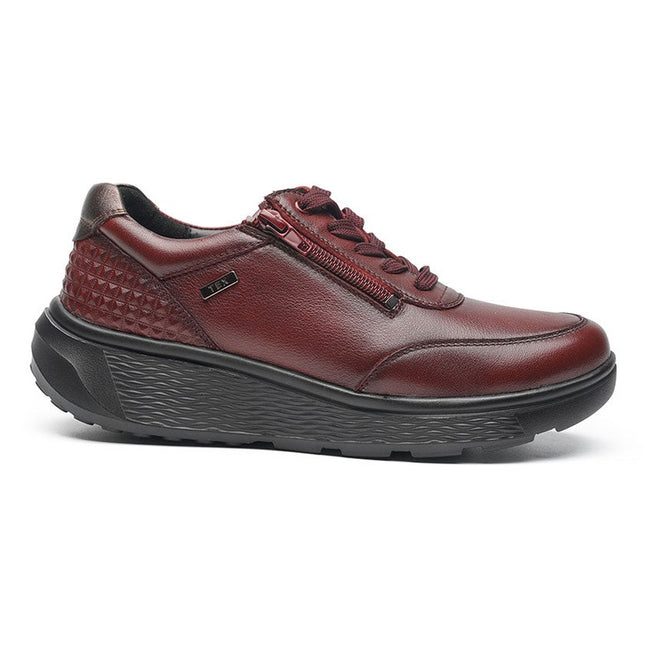 G Comfort S-2725R Burgundy Wide Fit Trainer